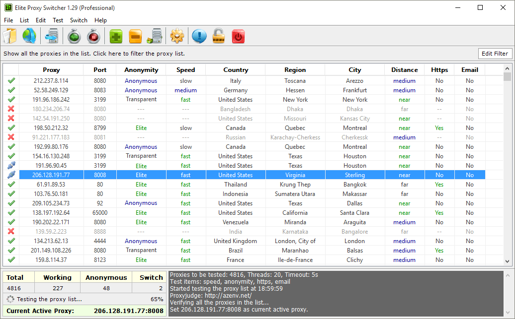 Elite Proxy Switcher